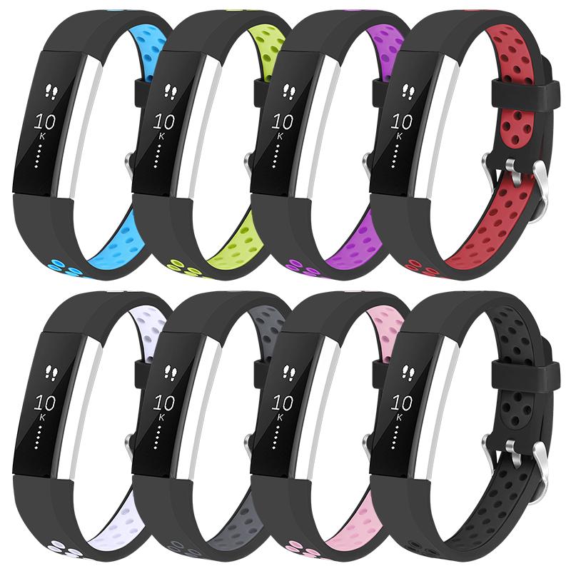 Prikker Fleksibel Silikon Klokkereim for Fitbit Alta HR