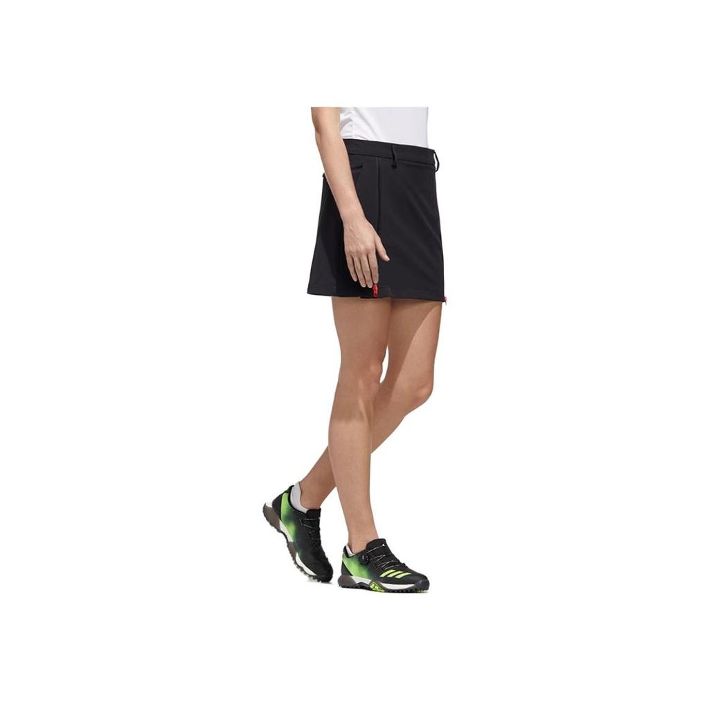 Adidas Creator Skirt Solid Color Sports Design Golf Casual Skirt Women Skirts Black FJ3864