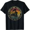 I Have A One Track Mind Train Retro Engine Model Railroad T-Shirt