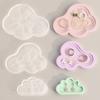 Storage Tray Plaster Silicone Mold DIY Jewelry Display Plate Epoxy Resin Mould Irregular Cloud Shape Cement Dish Making