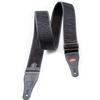 Straps 6cm Dune Black RightOn! Guitar/Bass Strap, Wide, 90-150cm,