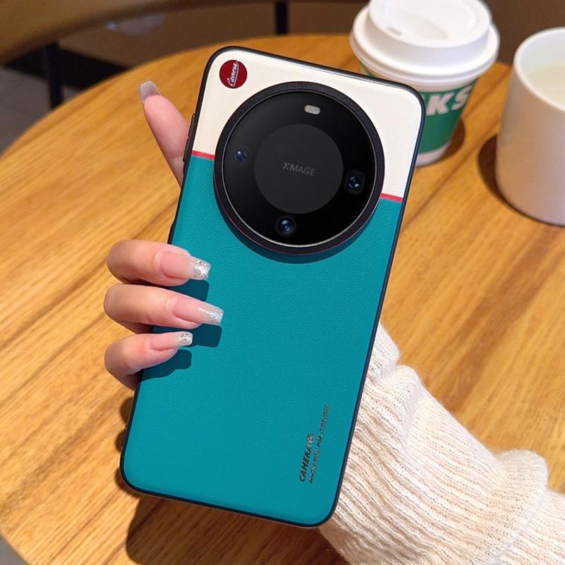 Double Pigment Leather Lens Raised Protective Lens Case For Huawei Mate 70 Pro + Mate70 Pro Mate 60 Pro Camera Protection Cover Huawei Mate 70 Pro