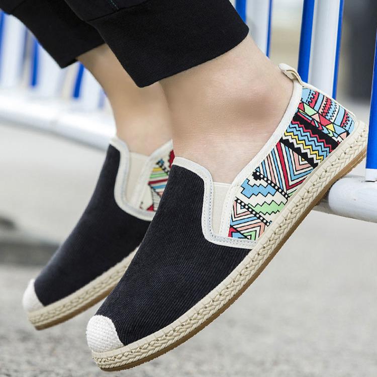 Canvas Shoes Cloth Shoes Men's Canvas Shoes Handmade Canvas Shoes