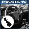 Armaturenbrettabdeckung Dash Cover Matte Teppich für Toyota 4RUNNER 2003-2009 Polyester Schwarz