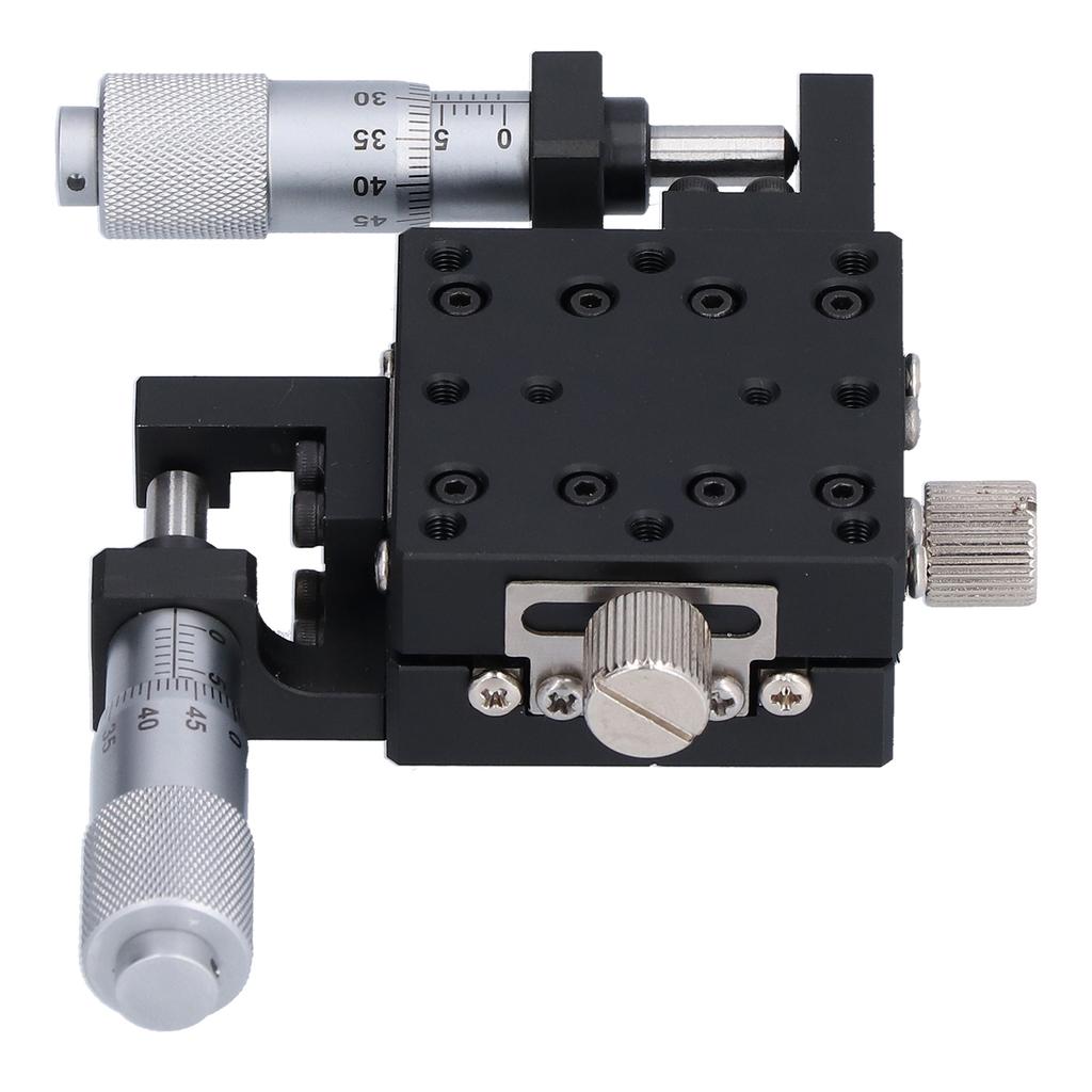 XY Linear Stage Cross Roller Micrometer Manual Slide Table Trimming Platform 40x40mm M2WGA40