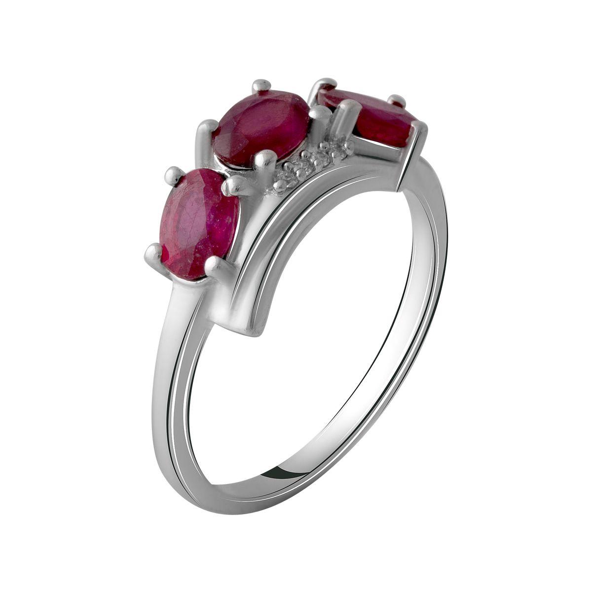 

Срібний перстень з натуральним рубіном 2.144ct (2057987) 18