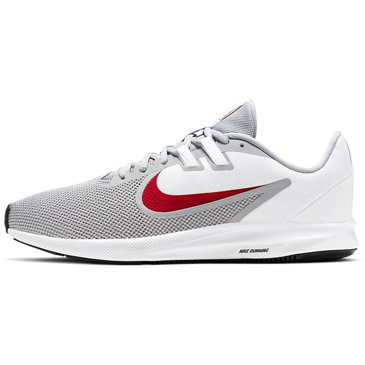 Nike Downshifter 9 Wolf Grey Red Men s AQ7481-006 EU 42.5