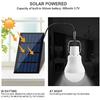 7W Solarleuchte, wasserdicht, USB-aufladbar, hängende Notlampe, sonnenbetrieben, für den Innen- und Außenbereich, Solarlampe mit Solarpanelen