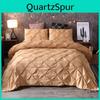 High-quality Polyester Pinch Pleat Duvet Cover Pillow Sham Set For Ultimate Comfort
