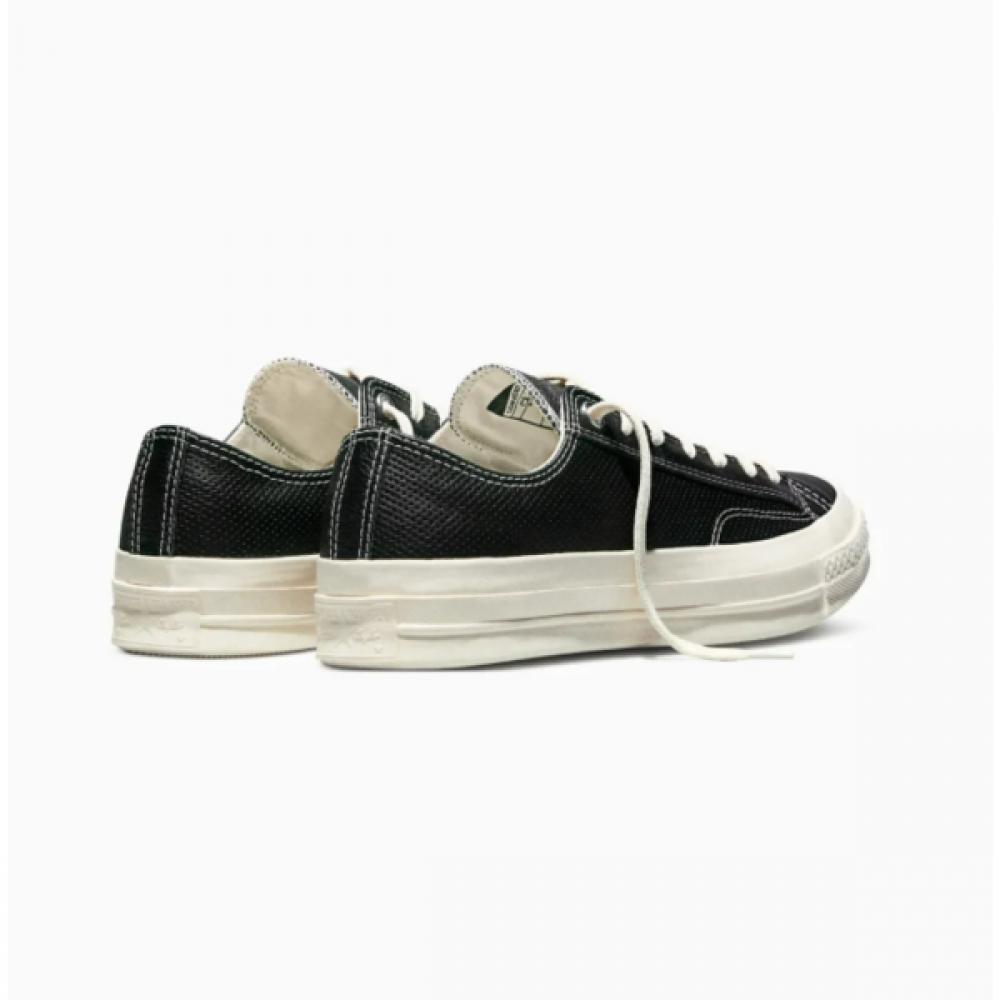 Converse Chuck 70 Perforated Leather Men S woMen S SneakerS cuShion Black SportS