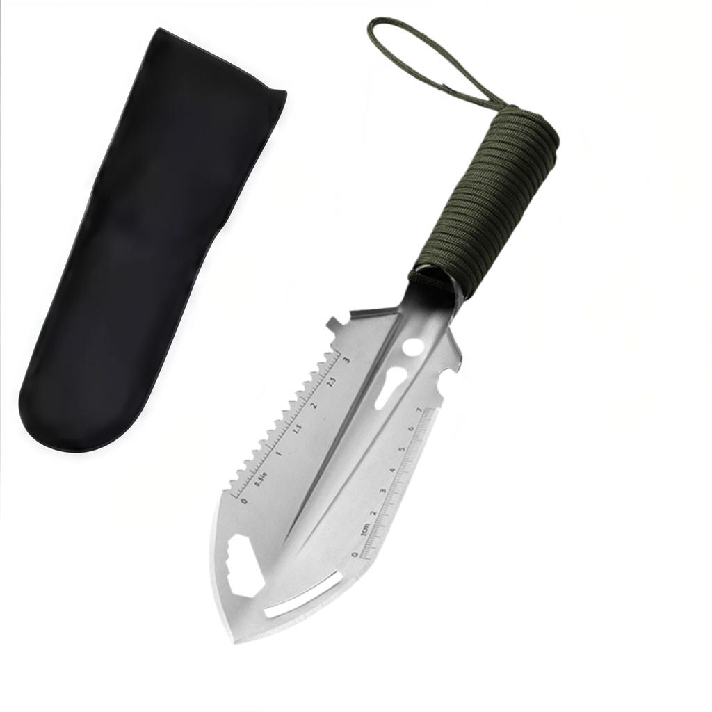 Portable Engineer Shovel - Ultralight Camping Trowel for Survival, Backpacking & Outdoor Digging Tool with Multifunction