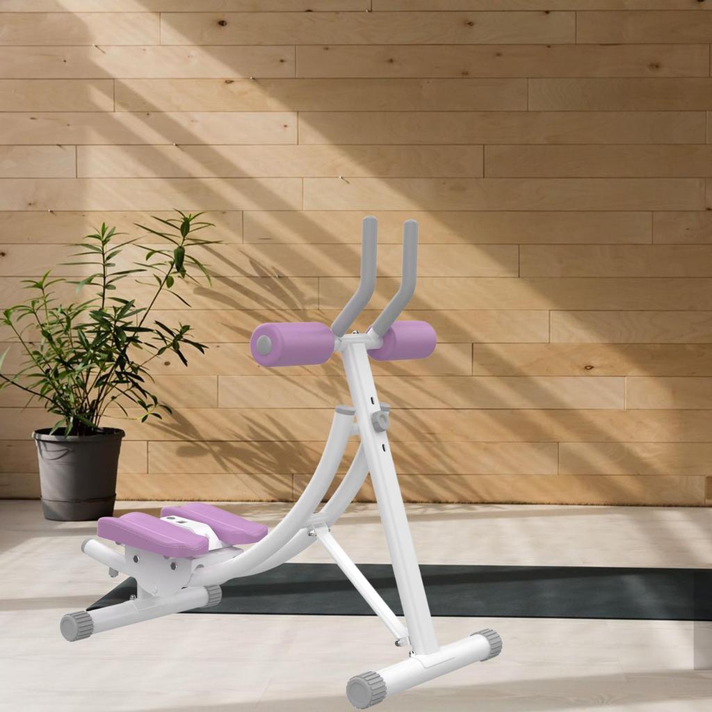 Portable ABS Cruncher LED Display Home Use Strength Training Waist Fitness Equipment Abdominal Workout Machine