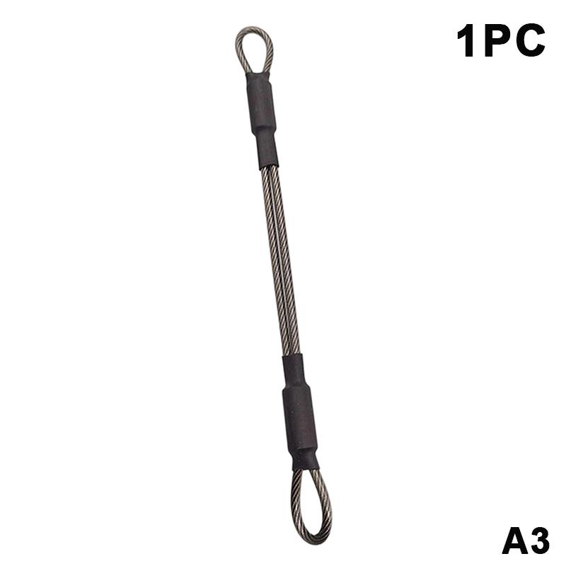 Anti-Theft Reminder Rope Motorcycle Bicycle Full Helmet Storage Wire Rope Helmet Luggage Anti-Theft Rope Outdoor Sports Use