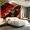 Black Clover Wandteppich Ästhetischer Wandbehang Bedruckter Stoffdecke Dekorative Wandteppiche Für Schlafzimmer Wohnzimmer Heimdekoration