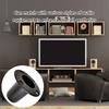 70mm Metal Speaker Stand Top Hat Heavy Duty Support Bracket For Stage Audios Equipment Durability Design Wide Compatibility