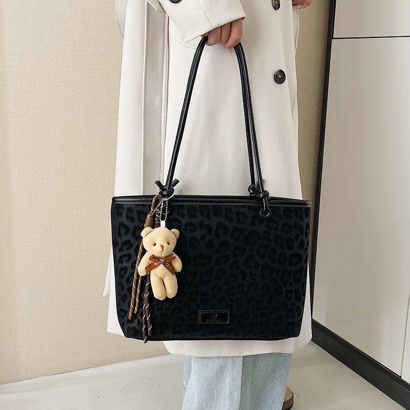 High-End Retro Umhängetasche mit Leopardenmuster 2025 - Trendiges Modeaccessoire für Frauen