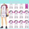 Haikyuu Shiratorizawa Academy Volleyball Costume Breathable Sports Suit Set