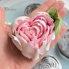 Russian Piping Tips Rose Flower Piping Nozzles Stainless Steel Extra Large Frosting Tip Piping Nozzles for Cake Decorating Icing