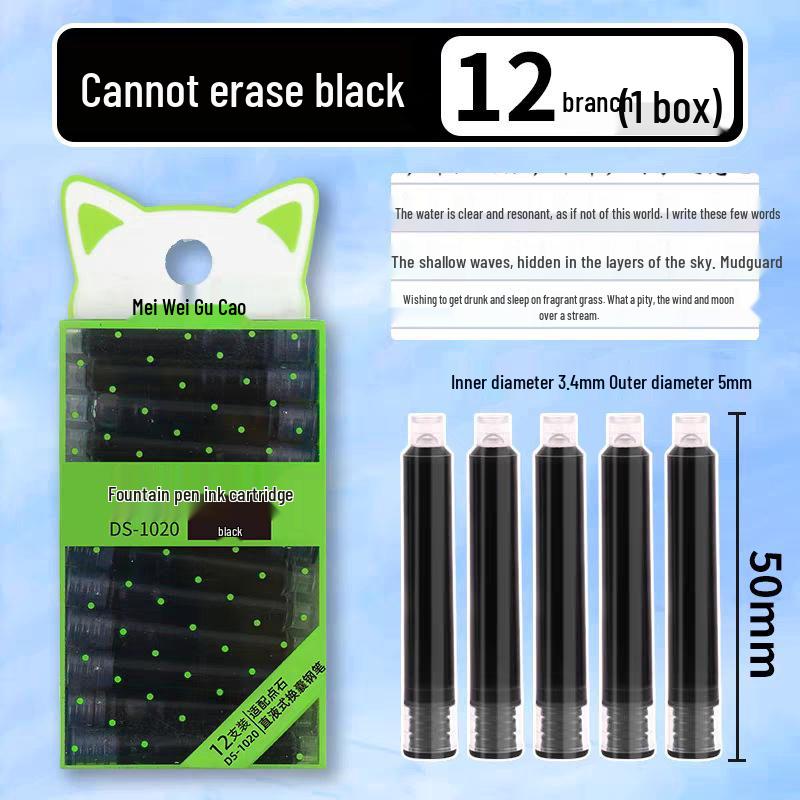 DianShi YuanQi EF Fine Nib Fountain Pen for Posture Correction - Ideal for Primary School Students Writing Practice (DS768S)