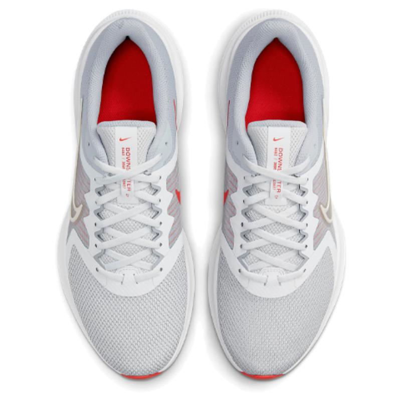 Nike Downshifter 11 Dark Smoke Grey University Red CW3411-004