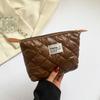 Travel Quilted Cosmetic Bag Multifunctional Large Capacity Waterproof Handbag Cosmetic Cases Women