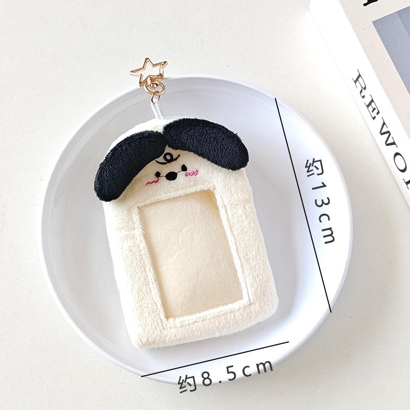 

Плюшевый держатель для карт Cinnamoroll & My Melody - Идеально для Campus Meal, проездного, удостоверения личности или фотографий