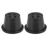X AUTOHAUX Universal Rubber Housing Seal Cap Car Headlight Dustproof Cover Waterproof Dustproof Shell Cap Inner Diameter 53mm 2pcs