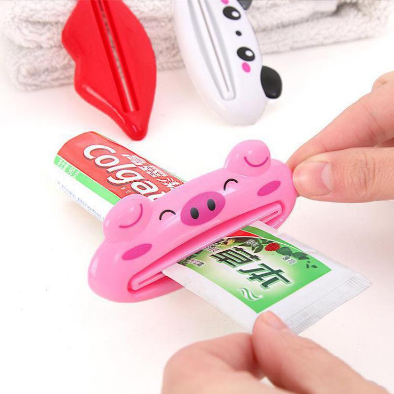 Cartoon Lazy Person Toothpaste & Face Wash Squeezer Holder