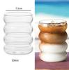 Gjennomsiktig Varmebestandig Glass Kaffekrus Glass Lattekopp Frokostkrus Melk Vann Cocktailglass Kopp Øldrikkeglass