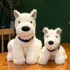 Popular New Cute West Highland Puppy Doll White Terrier Dog Doll Repair Dog Plush Toy Paw Machine Doll
