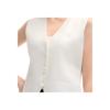 Fila X TIM LAHAN Original Comfortable Versatile Simple Fashion Vest Women Vest White F51W529406F-IV