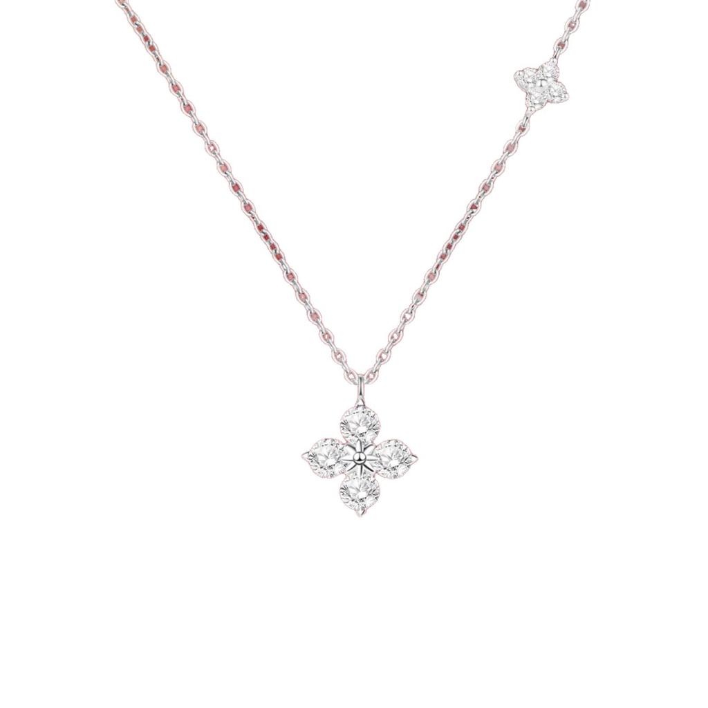 Four-leaf Clover Necklace for Women Light Luxury Clavicle Chain New High-end Neck Chain