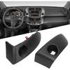 Center Air Vent Radio Bezel Trim 55412 42060 B1, Center Air Vent Trim Bezel Fits RAV4 2006-2012, ABS Construction, Enhanced Appearance