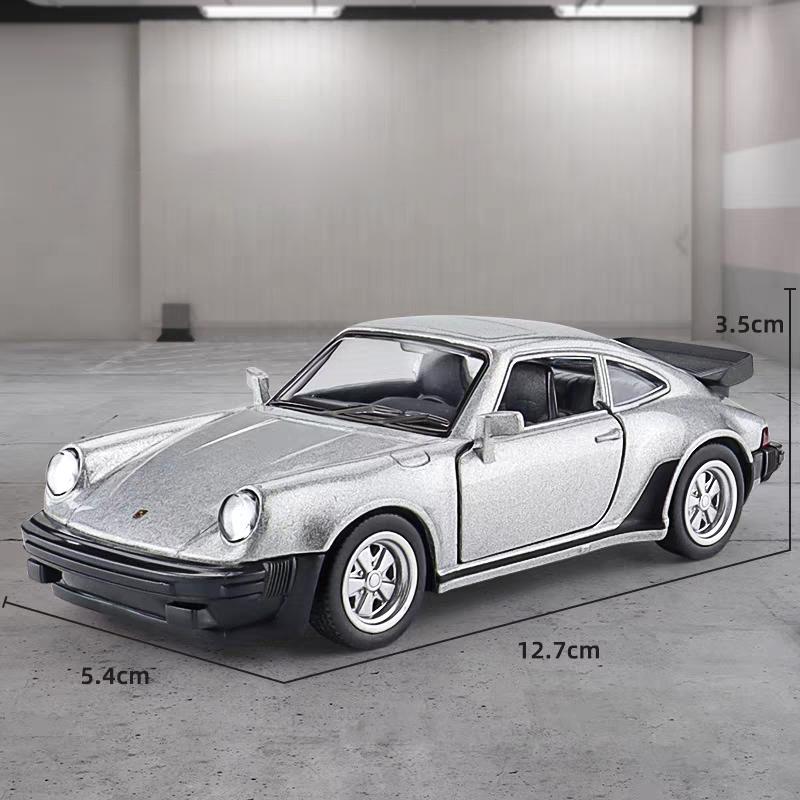 Porsche 911 Turbo 1978 Classic Retro Supercar Simulation Diecast & Toy Vehicle RMZ City 1:36 Alloy Car Model Gifts For Children