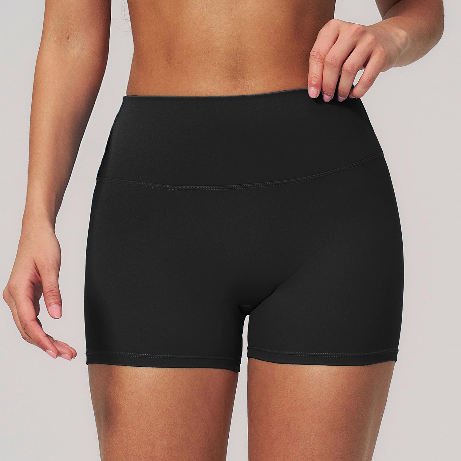 Dare to Show Women s High Waist Butt-Lifting Yoga Shorts - Quick-Drying, Tight-Fit Sports Shorts