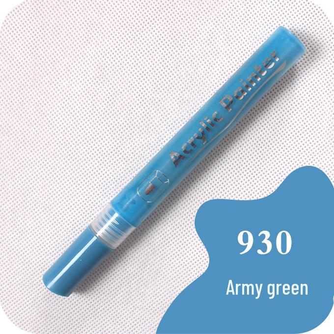 Guan Na 48-Color Waterproof Acrylic Markers for Ceramic, Stone, Graffiti & Coloring
