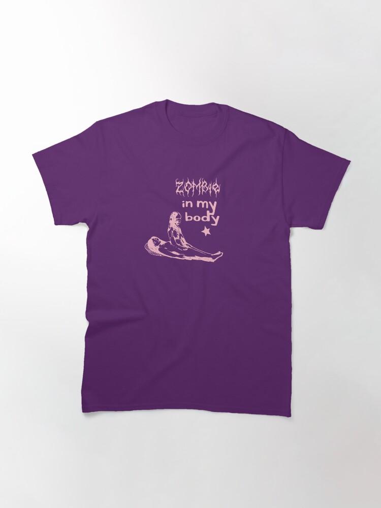 Zombie In My Body from Maggots for Brains - PINK Classic T-Shirt