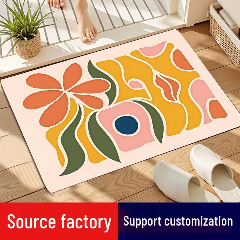Tech Fabric Natural Rubber Plant Series XL Floor Mat