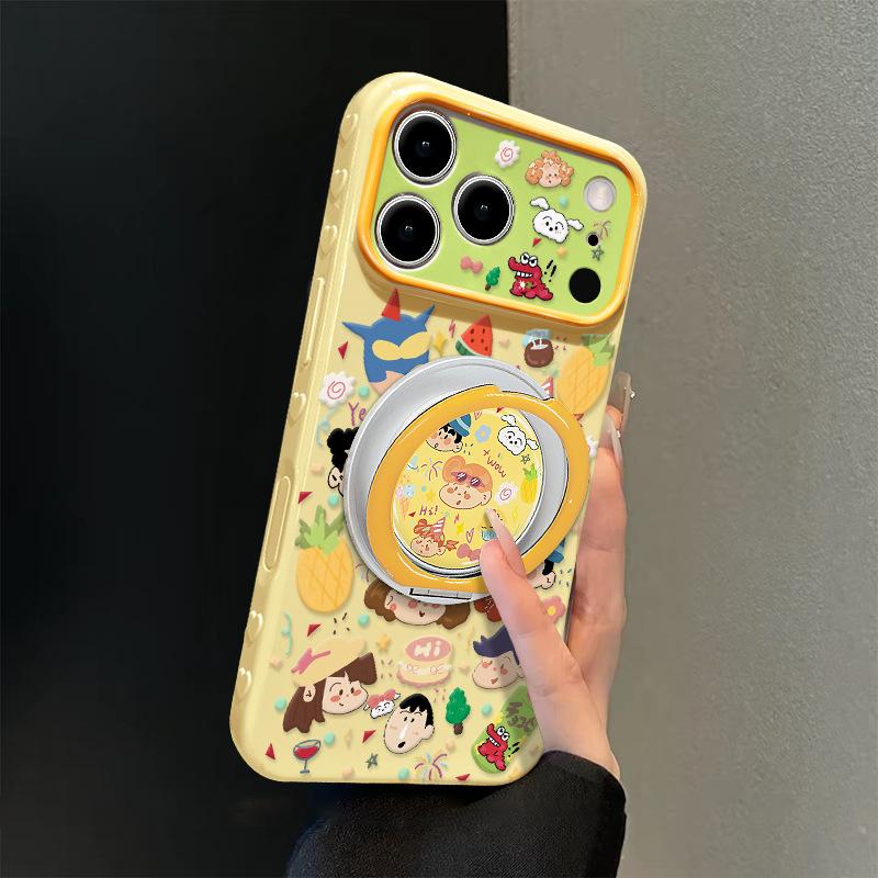 Xiaoxin family applies to Apple 17promax mobile phone case iphone16 rotating bracket 15 cute 14 couple 13