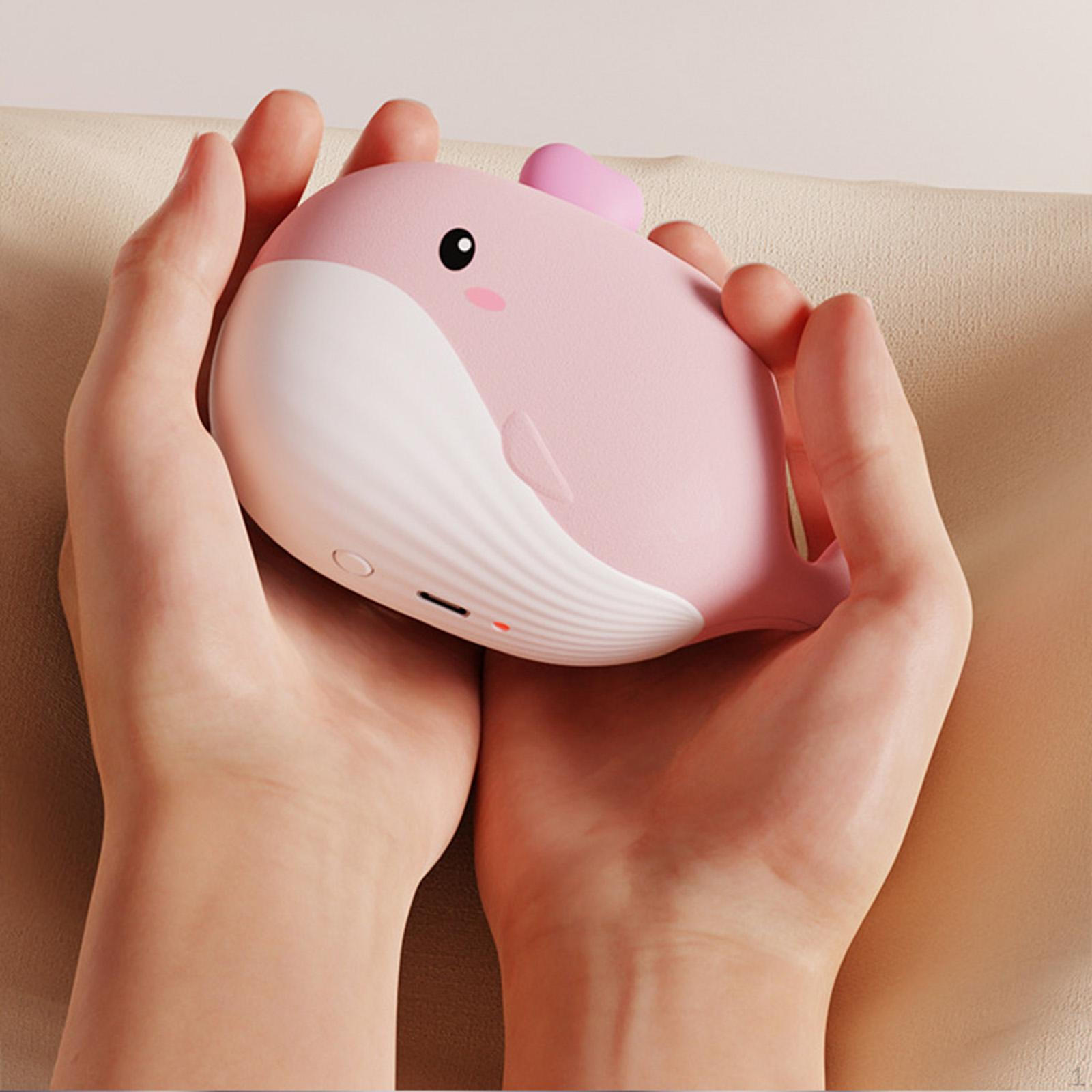 

Electric Hand Warmer Heater Portable Pocket for Travel Office розовый