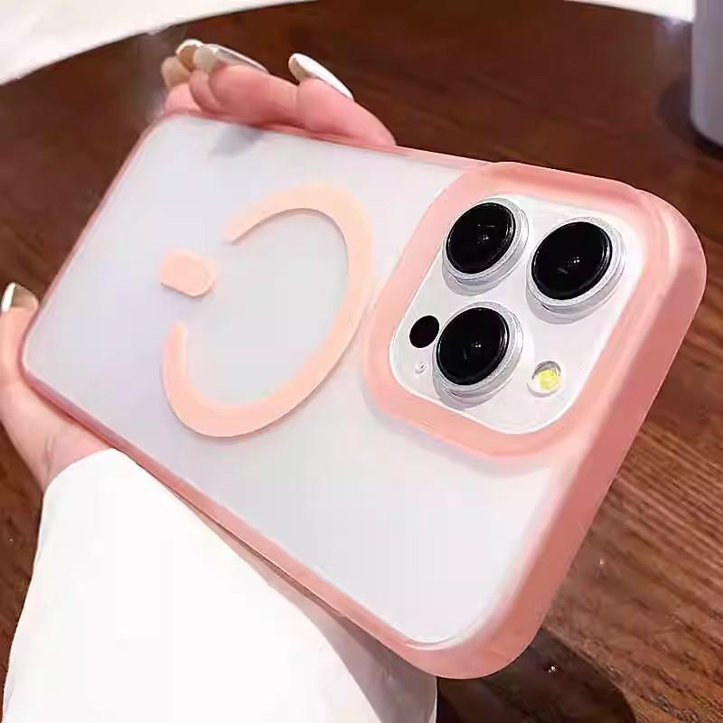 

Applicable To Iphone16ProMax Matte Magnetic Suction Phone Case Matte Apple 15 Dopamine Anti Fall 14 Protective Case iPhone16