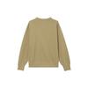 UNIQLO FW22 Solid Color Crew Neck Long Sleeve Sweatshirt Men sweatshirt Mustard 452189-49