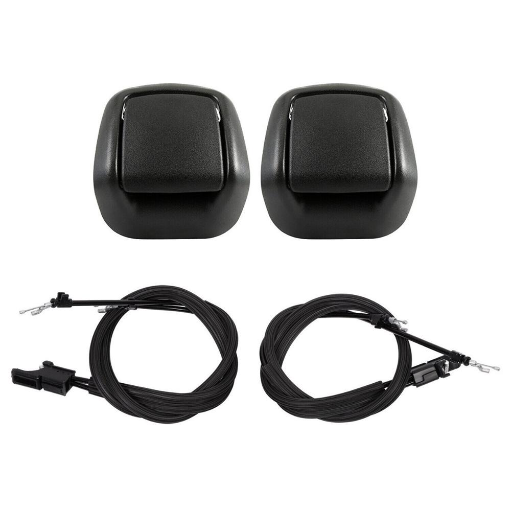 Left+Right Front Seat Tilt Handle + Cable For Ford Fiesta MK5 MK6 3 Door Fusion