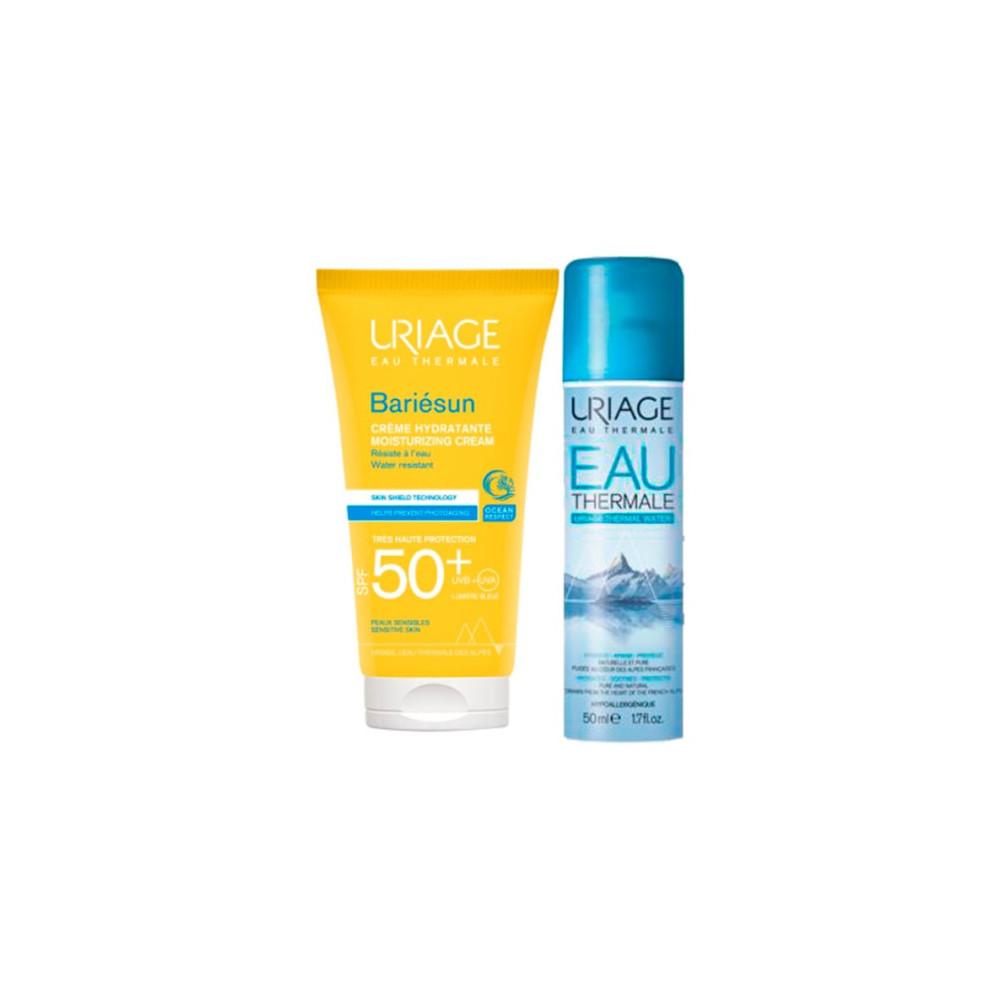 

Uriage Bariesun Увлажняющий крем SPF50 50 мл и термальная вода 50 мл
