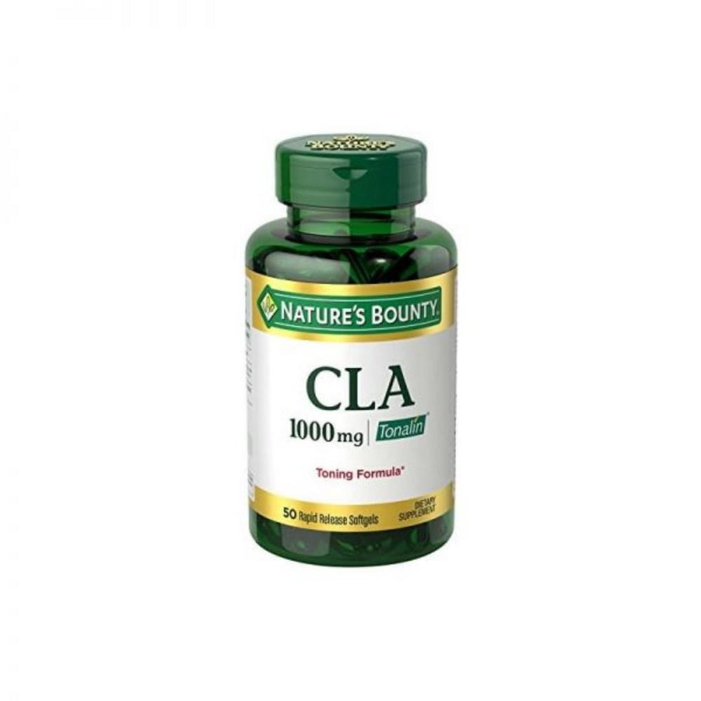 Nature's Bounty Tonalin 1000 CLA 50 Pcs Ingredients: May Be Subject To Change At the Manufacturer’s Discretion. For the Most | 50 Pcs