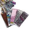 50 pezzi di adesivi per unghie effetto visivo lucido decorativo 6 stili fantastici carte per nail art a tema natalizio decalcomanie di trasferimento per salone