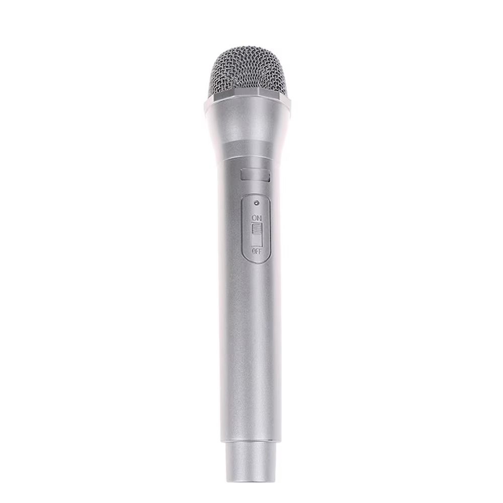 Realistic Prop Microphone Singing Practice Kids Microphone Toy Fake Prop Mic Dance Shows