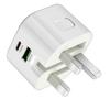 Pd20w British Standard Charger Qc3.0 Foldable Plug Charger Head For Apple Samsung Phones