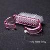 Finger Nail Brushes For Cleaning Handle Grip Nail Brush Hand Fingernail Brush Cleaner Scrubbing Kit for Toes and Nails