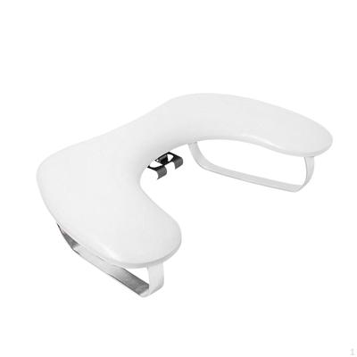 Nail Arm Rest Hand with Mobile Phone Holder,Professional,U Shaped PU Leather Ergonomic